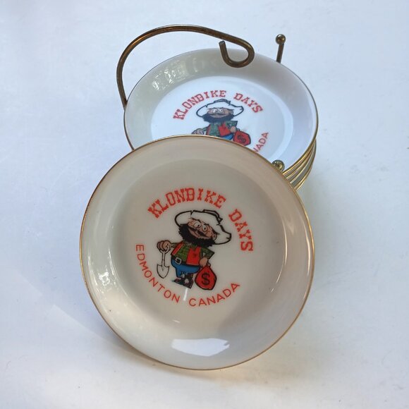 Rare Coasters Set in Holder Klondike Days Festival Edmonton Alberta VTG - Picture 2 of 9